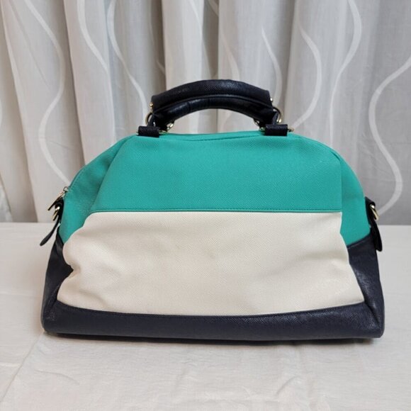 JustFab Color Block Satchel - Super Cute - Picture 4 of 12